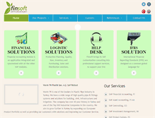 Tablet Screenshot of finsoft.com.tr